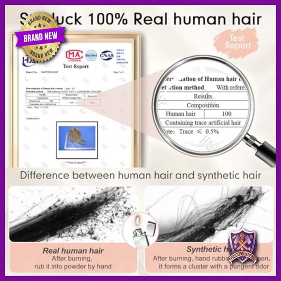 Real Human Hair Topper 5x5.5 Inch Large Coverage No Bangs Heat Resistant main image 5